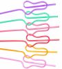 6Pcs Drink Straw for Adults Bridal Shower Birthday Party Wedding Favor Decor Juice Drinking Straws Home Kitchen Bar Garden Supplies Reusable Plastic S