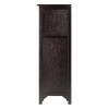 Ancona Modular Wine Cabinet with Glass Rack & 20-Bottle