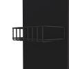 DEPOT E-SHOP Opal Kitchen Cart, Single Door Cabinet, Four Casters, Black